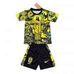 Camiseta Brasil Jesus Nino 2024-2025 Amarillo Camiseta Brasil Jesus Nino 2024-2025 Amarillo