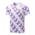 Camiseta de Entrenamiento Real Madrid 22-23 Blanco y Purpura Camiseta de Entrenamiento Real Madrid 22-23 Blanco y Purpura