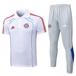 Conjunto Polo del Bayern Munich 25-26 Blanco Conjunto Polo del Bayern Munich 25-26 Blanco