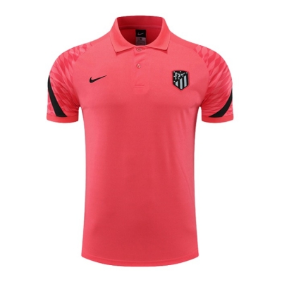 Camiseta Polo del Atletico Madrid 22-23 Rosa