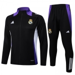 Chandal de Chaqueta del Real Madrid Nino 24-25 Negro Chandal de Chaqueta del Real Madrid Nino 24-25 Negro