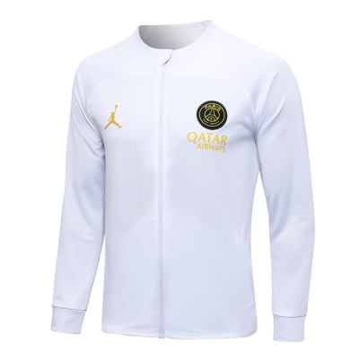 Chaqueta del Paris Saint-Germain Jordan 23-24 Blanco