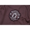 Conjunto Polo del Manchester United 25-26 Marron