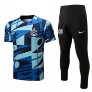 Chandal del Inter Milan Manga Corta 22-23 Azul