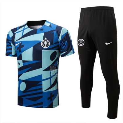 Chandal del Inter Milan Manga Corta 22-23 Azul