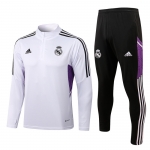 Chandal de Sudadera del Real Madrid 2022-23 Blanco Chandal de Sudadera del Real Madrid 2022-23 Blanco