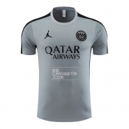 Camiseta de Entrenamiento Paris Saint-Germain Jordan 23-24 Gris