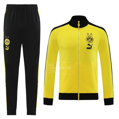Chandal de Chaqueta del Borussia Dortmund 23-24 Amarillo