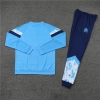 Chandal de Sudadera del Olympique Marsella 2022 Azul Claro