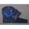 Chandal de Chaqueta del Francia 22-23 Azul Oscuro