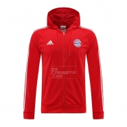 Chaqueta con Capucha del Bayern Munich 22-23 Rojo Chaqueta con Capucha del Bayern Munich 22-23 Rojo