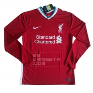 1ª Equipacion Camiseta Liverpool Manga Larga 20/21 1ª Equipacion Camiseta Liverpool Manga Larga 20/21