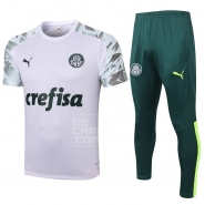 Chandal del Palmeiras Manga Corta 20/21 Blanco