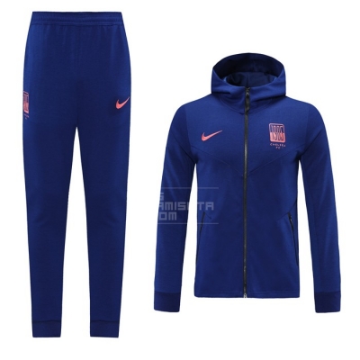 Chandal con Capucha del Chelsea 20-21 Purpura