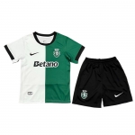Camiseta Sporting Special Nino 25-26 Blanco Verde Camiseta Sporting Special Nino 25-26 Blanco Verde