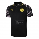 Camiseta Polo del Borussia Dortmund 20-21 Negro