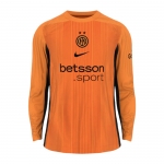 Manga Larga Camiseta Inter Milan Portero 25-26 Naranja