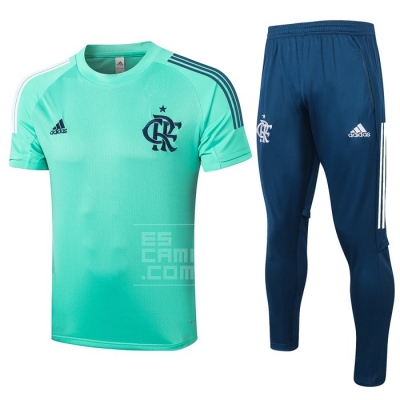 Chandal del Flamengo Manga Corta 20/21 Verde