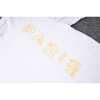 Camiseta de Entrenamiento Paris Saint-Germain Jordan 23-24 Blanco