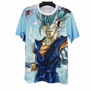 Camiseta Japon Dragon Ball 25-26 Tailandia Azul