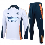 Chandal de Sudadera del Real Madrid 2024-25 Blanco Chandal de Sudadera del Real Madrid 2024-25 Blanco