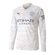 Manga Larga 3ª Equipacion Camiseta Manchester City 20-21 Manga Larga 3ª Equipacion Camiseta Manchester City 20-21