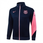 Chaqueta del Barcelona 25-26 Azul Rosa