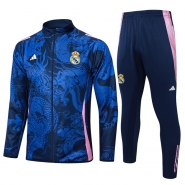 Chandal de Chaqueta del Real Madrid Dragon 24-25 Azul Chandal de Chaqueta del Real Madrid Dragon 24-25 Azul