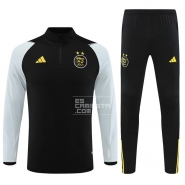 Chandal de Sudadera del Argelia 23-24 Negro