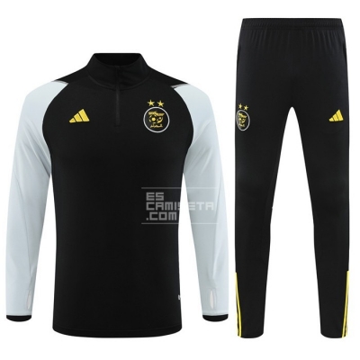 Chandal de Sudadera del Argelia 23-24 Negro