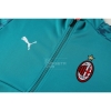 Chandal de Chaqueta del AC Milan 2020-21 Azul