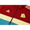 Chandal de Chaqueta del Roma 24-25 Rojo Azul