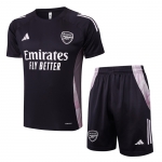 Chandal del Arsenal Manga Corta 24-25 Gris Oscuro - Pantalon Corto Chandal del Arsenal Manga Corta 24-25 Gris Oscuro - Pantalon Corto