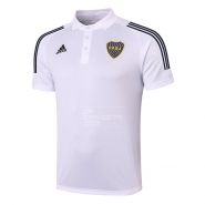 Camiseta Polo del Boca Juniors 20-21 Blanco Camiseta Polo del Boca Juniors 20-21 Blanco