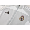 Chandal de Chaqueta del Real Madrid 25-26 Nino Gris Blanco