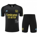 Chandal del Arsenal Manga Corta 23-24 Negro - Pantalon Corto Chandal del Arsenal Manga Corta 23-24 Negro - Pantalon Corto