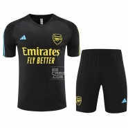 Chandal del Arsenal Manga Corta 23-24 Negro - Pantalon Corto