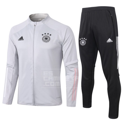 Chandal de Chaqueta del Alemania 20/21 Blanco
