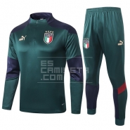 Chandal de Sudadera del Italia 2020 Verde