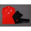 Chandal de Sudadera del AC Milan Nino 23-24 Rojo