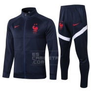Chandal de Chaqueta del Francia Nino 20/21 Azul Chandal de Chaqueta del Francia Nino 20/21 Azul