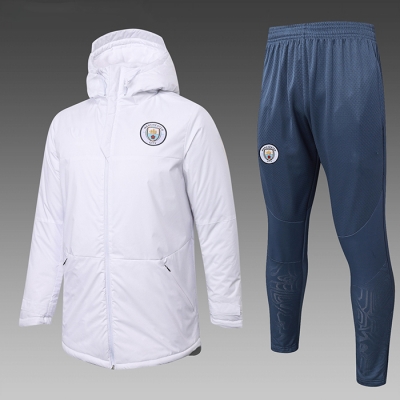 Chandal de Invierno del Manchester City 25-26 Blanco