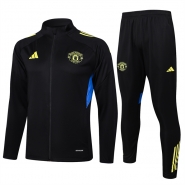 Chandal de Chaqueta del Manchester United 25-26 Negro Amarillo Chandal de Chaqueta del Manchester United 25-26 Negro Amarillo