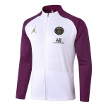 Chaqueta del Paris Saint-Germain Jordan 20-21 Blanco Chaqueta del Paris Saint-Germain Jordan 20-21 Blanco