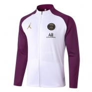 Chaqueta del Paris Saint-Germain Jordan 20-21 Blanco Chaqueta del Paris Saint-Germain Jordan 20-21 Blanco