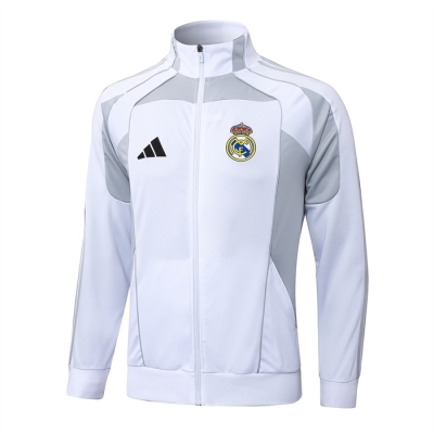 Chaqueta del Real Madrid 25-26 Blanco Gris