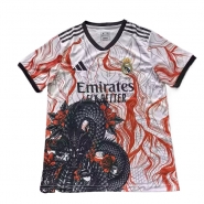 Camiseta Real Madrid Dragon 2025-26 Tailandia Blanco