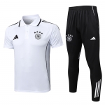 Conjunto Polo del Alemania 25-26 Blanco Conjunto Polo del Alemania 25-26 Blanco