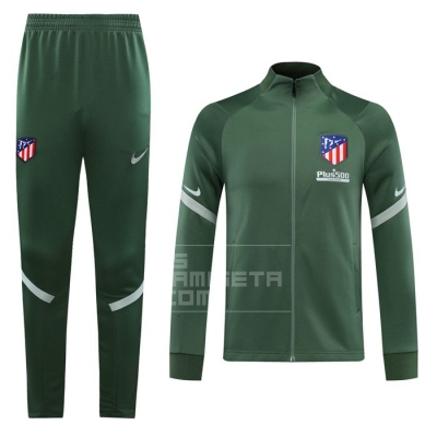 Chandal de Chaqueta del Atletico Madrid 20/21 Verde