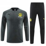 Chandal de Sudadera del Borussia Dortmund 22-23 Gris Chandal de Sudadera del Borussia Dortmund 22-23 Gris